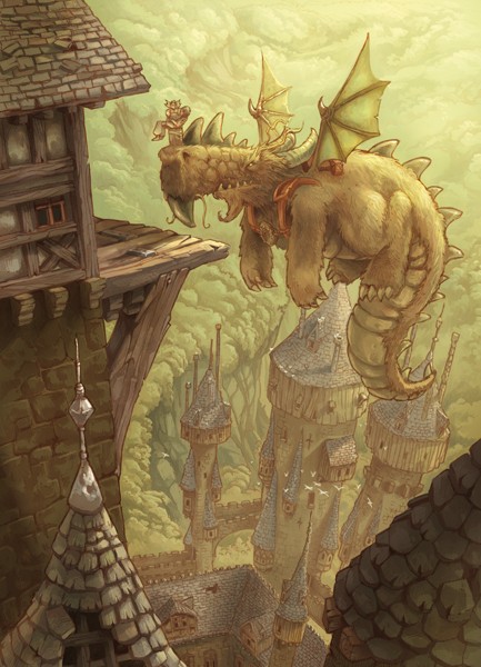 La roue des vents : Arrivée au château